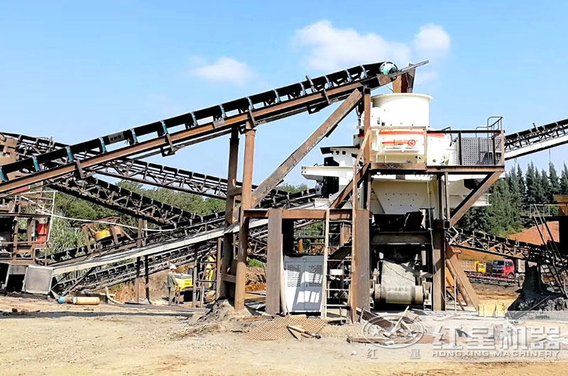 制砂機成品粒型好，成品多用于建筑工程，道路基建